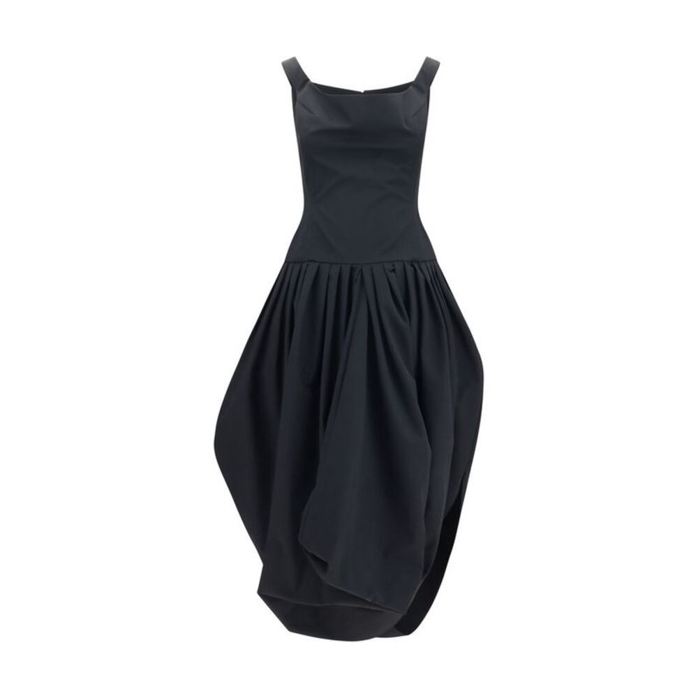 Magda Butrym Black Polyester Casual Women's Dress